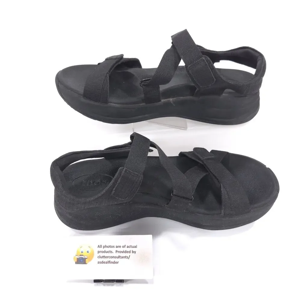 Taos Super Z Outdoor Adjustable Sandal Mens Size 10 SPZ-14131 Black